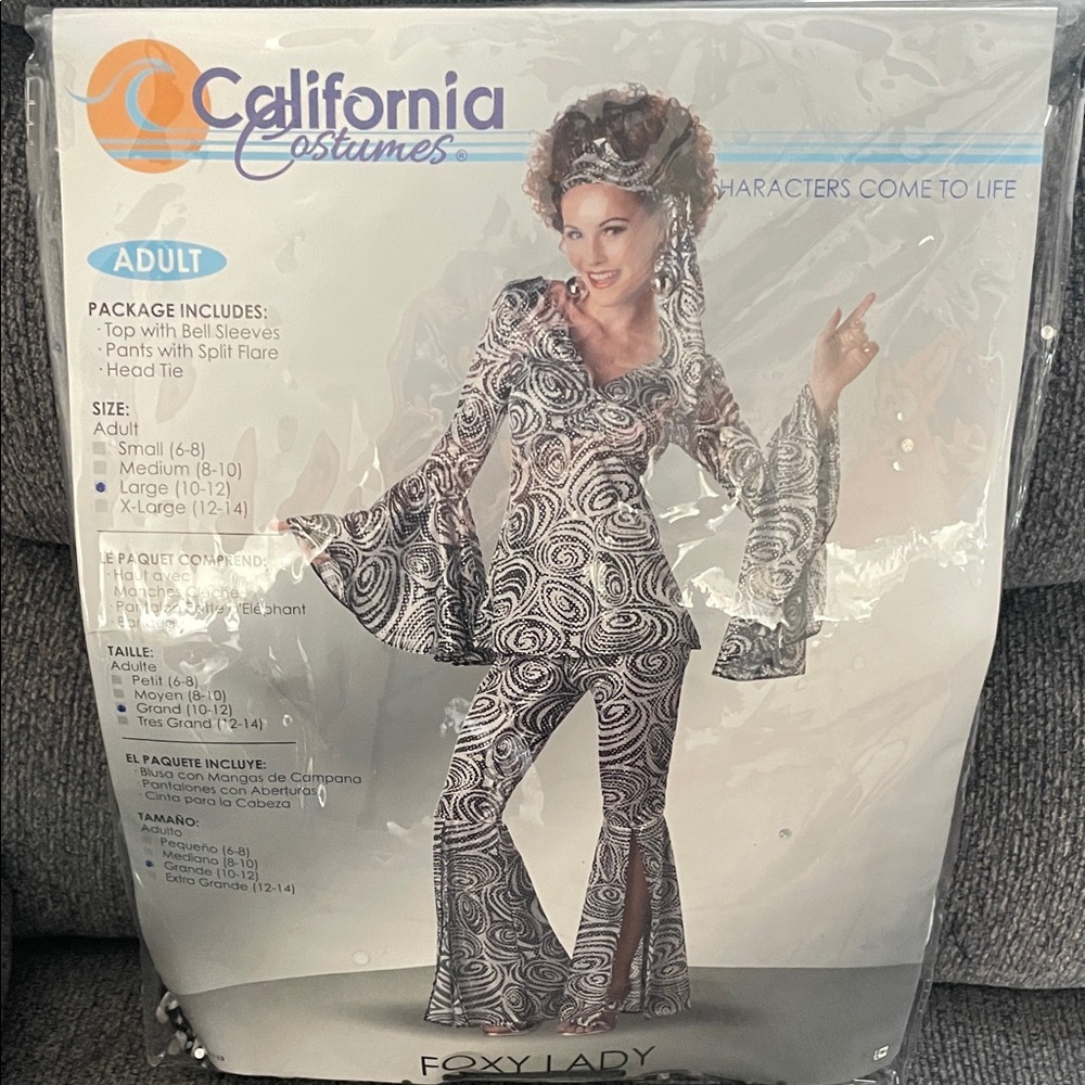 California Costumes Swirl Pattern Outfit
